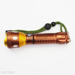 Normal Low Price Golden Color Aluminum Alloy Super Flashlight with T6 <em>Lamp</em> <em>Bulb</em>