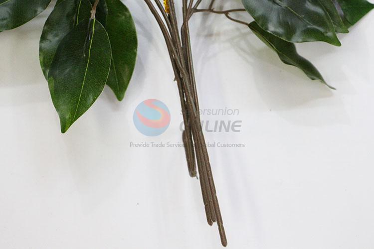 Wholesale Simple Simulation Branch Leaf And Stem Artificial Leaves