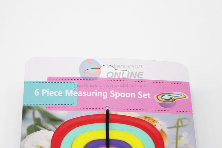 Hot-Selling Measuring Spoons Colorful Plastic Measure Spoon Useful Sugar Cake Baking Spoon