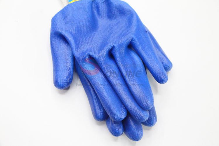 Cotton Dotted Protective Antislip Safety Gloves With Anti-Slip Particle Working Gloves