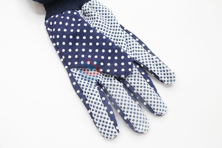 Dotted Pattern Cotton Muscle Glue Gloves Working Gloves Safety Gloves