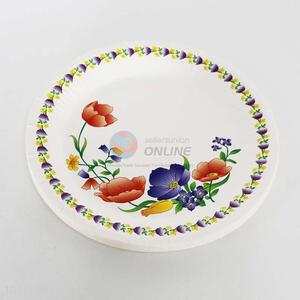 Hot Sale 20PCS Disposable Paper Plate in Round Shape