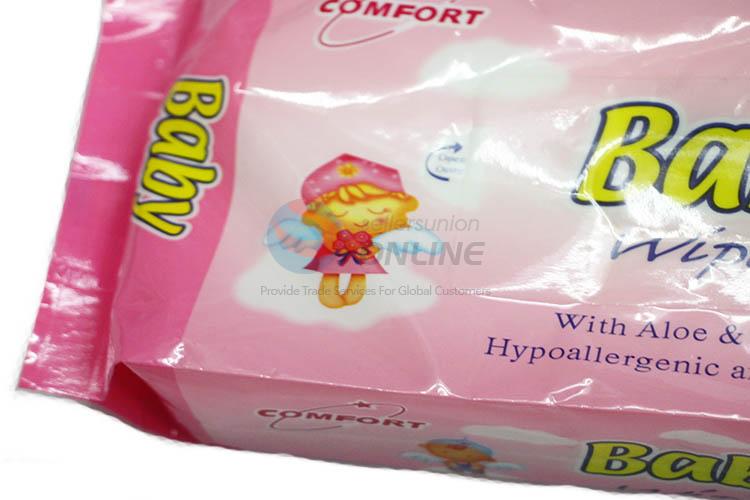 Best Low Price 80 Pcs Baby Wipes Wet Tissue Cleaning Wipes