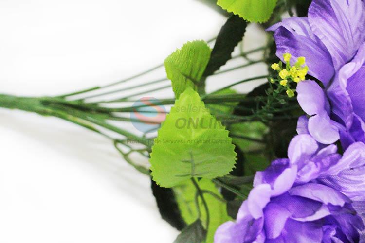 A Bunch of Purple Color Flower Beautiful Welcome Rose Artificial Flower