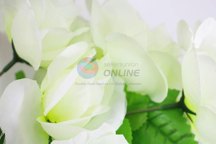 Vivid Artificial White Flowers Festival Party Decorative Flower