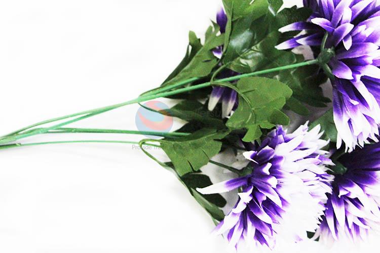 Purple Color Artificial Flowers Artificial Bouquet Real Touch Flowers