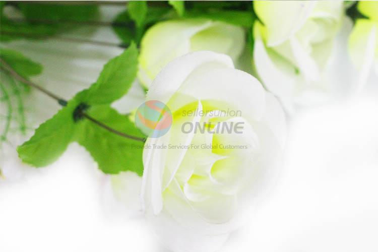 A Artificial White Color Flowers for Wedding Decoration