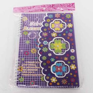 Hot Selling Flower Printing Notebook