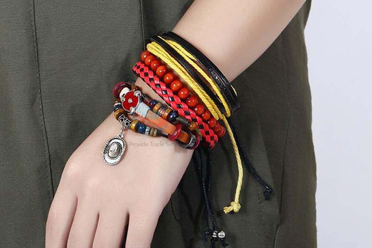 New products vintage punk adjustable bracelet set