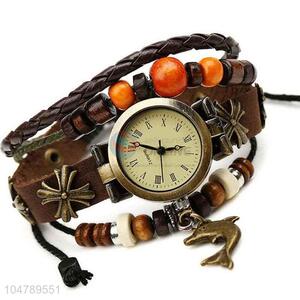 Wholesale cheap vintage multi-layer watch bracelet