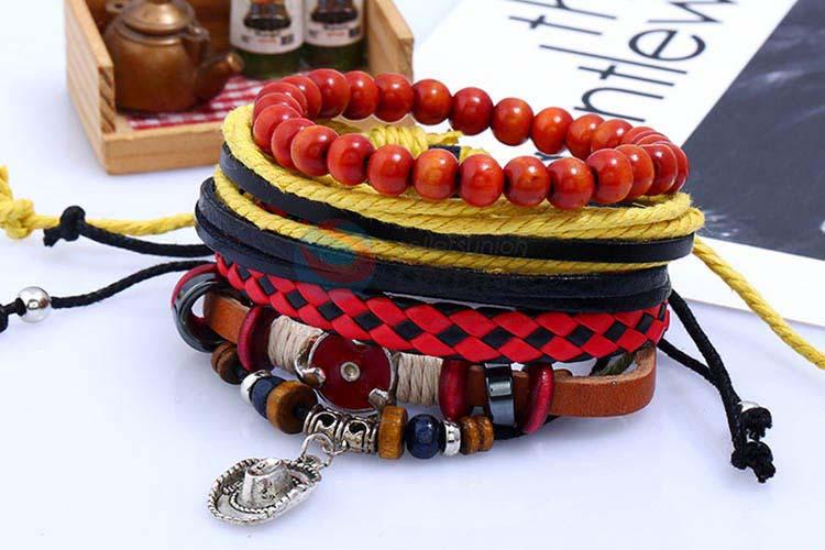 New products vintage punk adjustable bracelet set