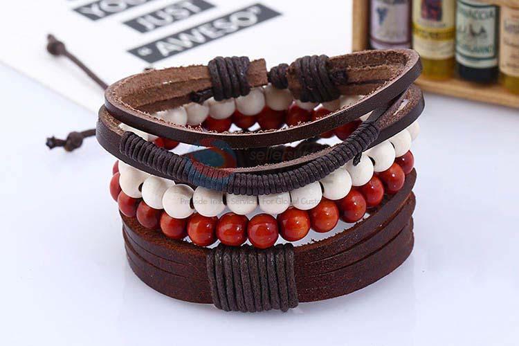 China factory vintage handmade adjustable bracelet set