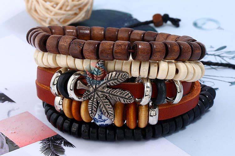 Most popular cheap vintage handmade adjustable bracelet set