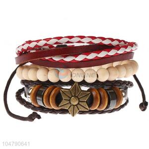 Cheap high quality vintage handmade adjustable bracelet set