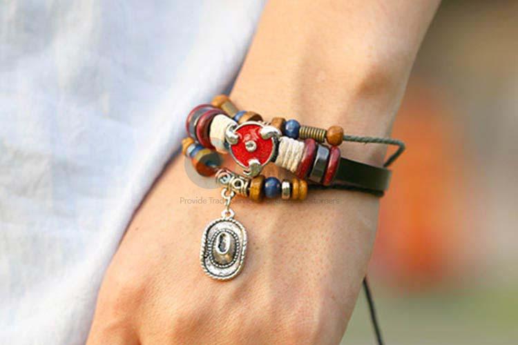 China factory vintage multi-layer vintage bracelet