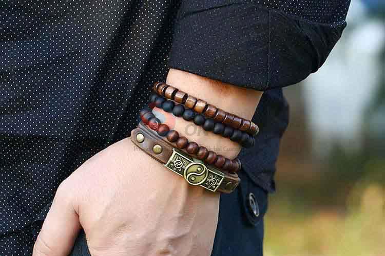 Nice cheap vintage handmade adjustable bracelet set