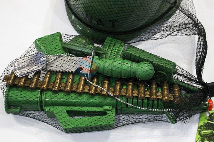 Unique Design Children Role Play Military Cap Toy Gun Set