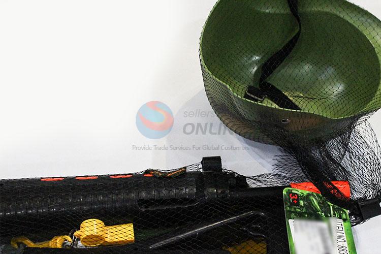 Latest Design Children Role Play Military Cap Toy Gun Set