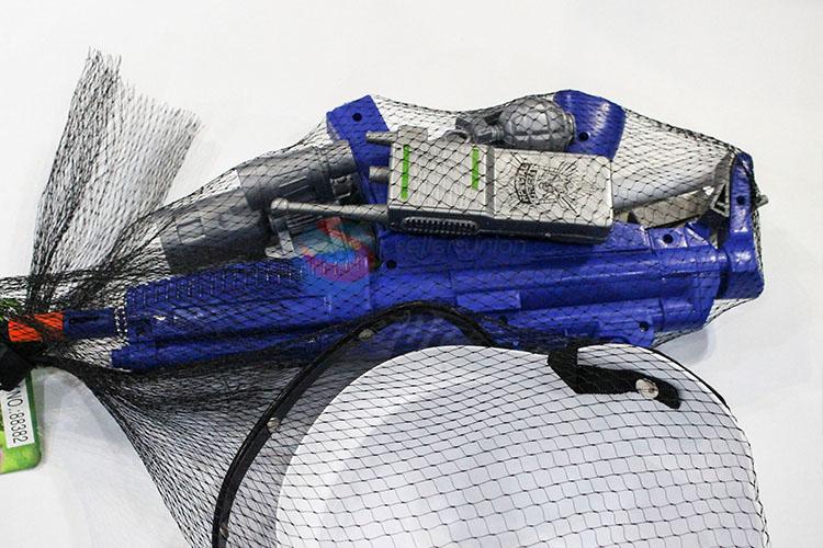 Competitive Price Plastic Gun with Cap Police Play Set Kids Toy