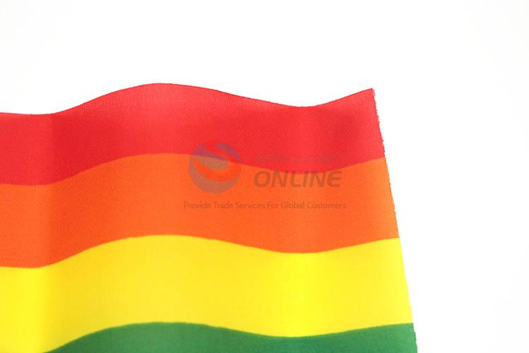 China OEM 7color car flag window flag