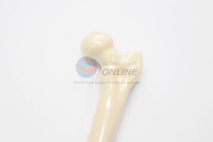 New products bone shape plastic ball-point pen