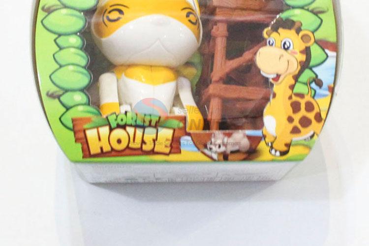 Wholesale Cheap Plastic Cartoon Forset Animal Set Kids Toy