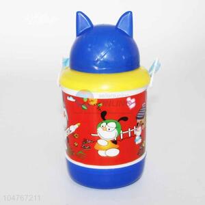 Cartoon animal shape plastic water drinking bottle