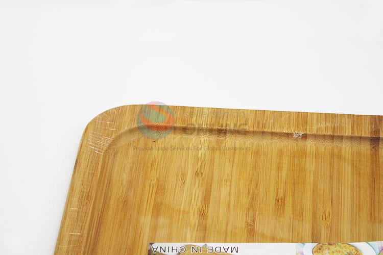 Wood Pizza Pan Tray Wooden Paddle Peel Plate