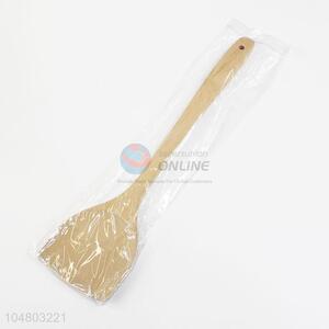 New Natural Health Bamboo Wood Kitchen Slotted Spatula