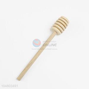 Home Wooden Honey Spoon Stick Jam Honey Dipper Jar