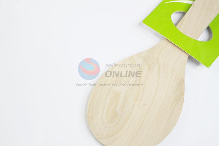 High Quality Round Wood Turners Spatula Kitchen Accessories