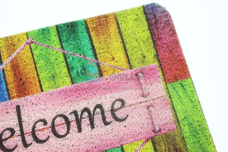 Anti-Slip PVC Colorful Printed Bathroom Mats Shower Safety Mat