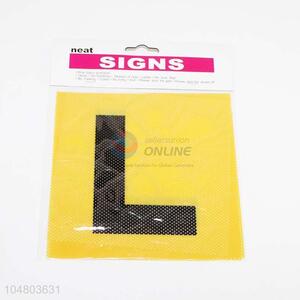 2PCS L Letters Plastic Signs