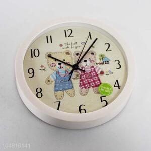 Hot Sale Cartoon Bear Printing Clock