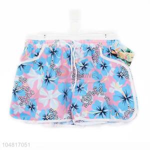 Fancy Design Floral Printed Beach Short Pants