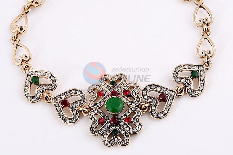 Bottom price rhinestone alloy bracelet