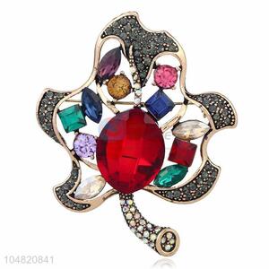 Resonable price diamond alloy brooch