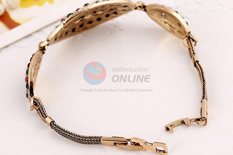 New arrival rhinestone alloy bracelet