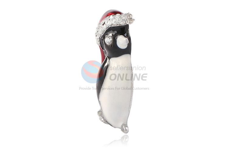 High sales penguin shape alloy brooch