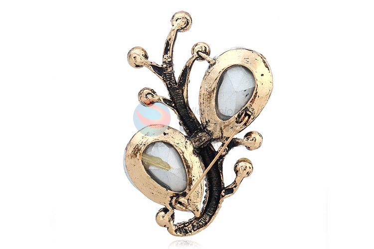 Direct factory lady fashion alloy brooch