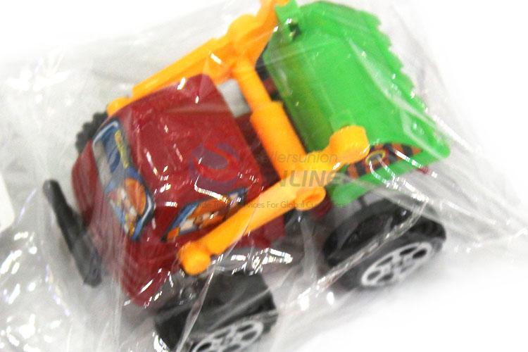 Hot selling plastic pull-back engineering vehicle