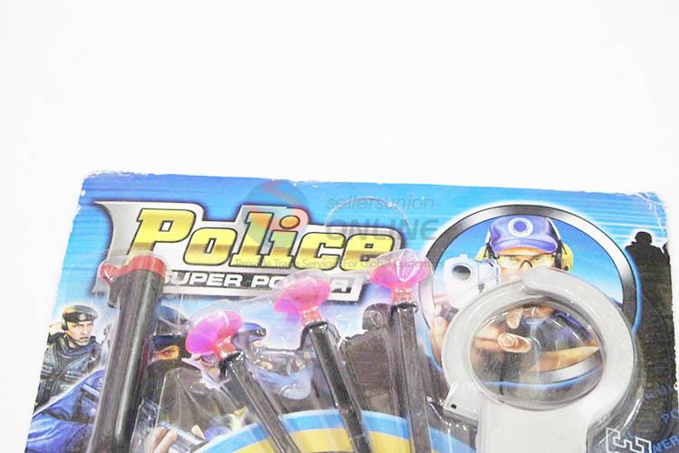 Good Factory Price Plastic Police Play Set Toy Gun For Children