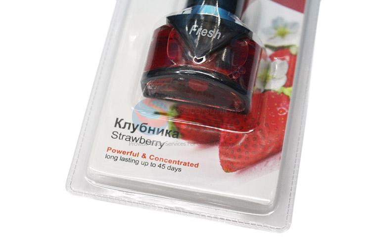 Suitable Price Promotional Gift Strawberry Smell Hanging Car Air Freshener