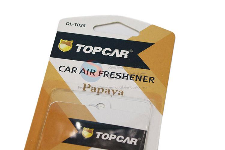 Fashion Style Car And Home Long Lasting Papaya Smell Scent Air Freshener