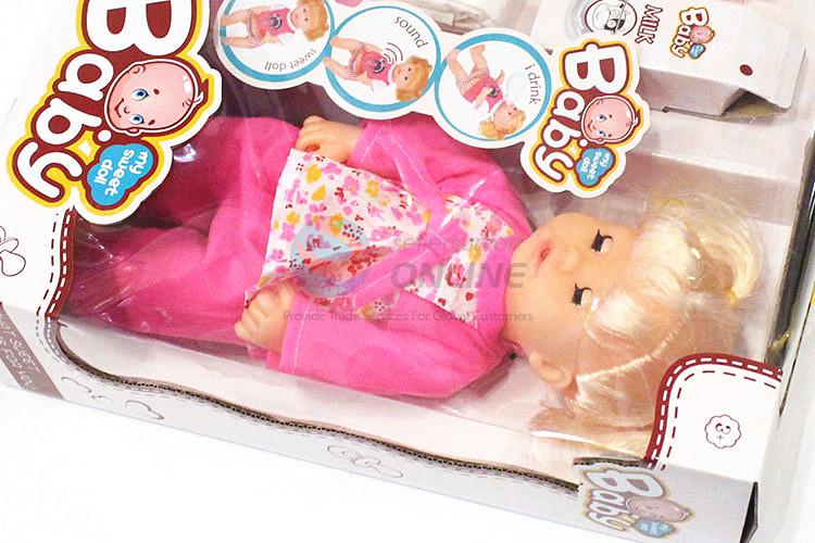 Factory wholesale funny sweet doll set with IC