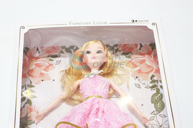 New Arrival Kids 11 Cun Wedding Dress Blink Dolls Toys Set