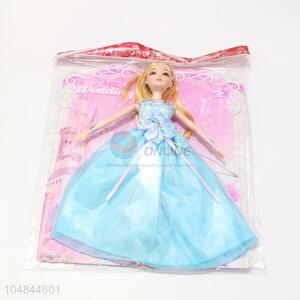 Cartoon 11 Cun Wedding Dress Dolls Educational Toy for Wholesale