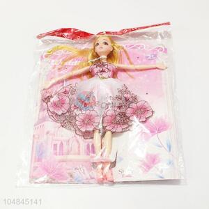 China Wholesale 11 Cun Wedding Dress Dolls with 3D Eyes Plastic Model Toys