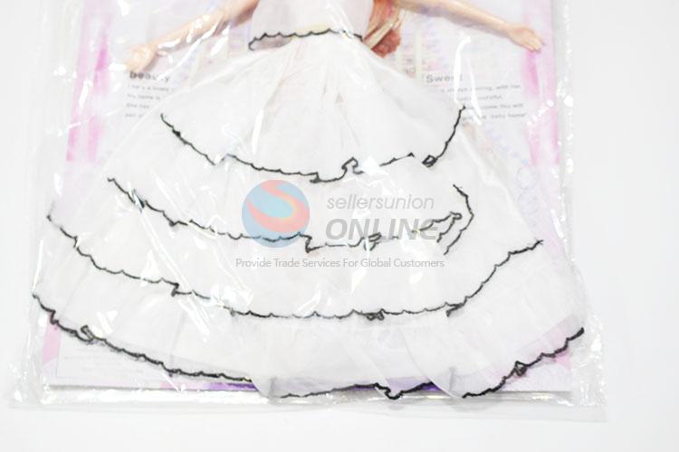 Good Quanlity 11 Cun Wedding Dress Dolls Plastic Model Toys for Kids