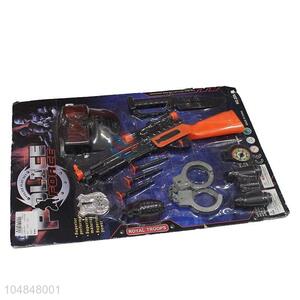 China branded kids gun toys police play set